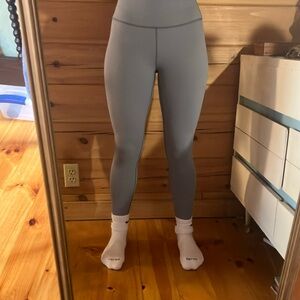 Fabletics women’s small power hold gray legging